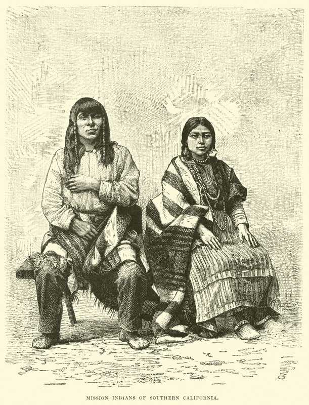 Mission Indians of Southern California by English School
