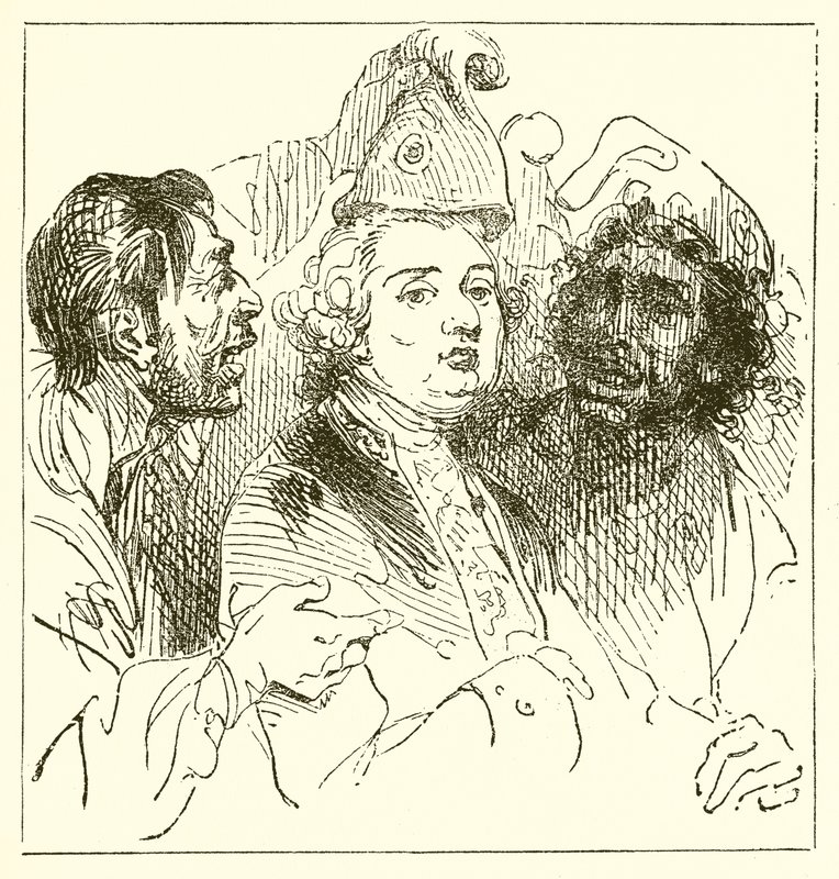 Mocking Louis XVI by English School