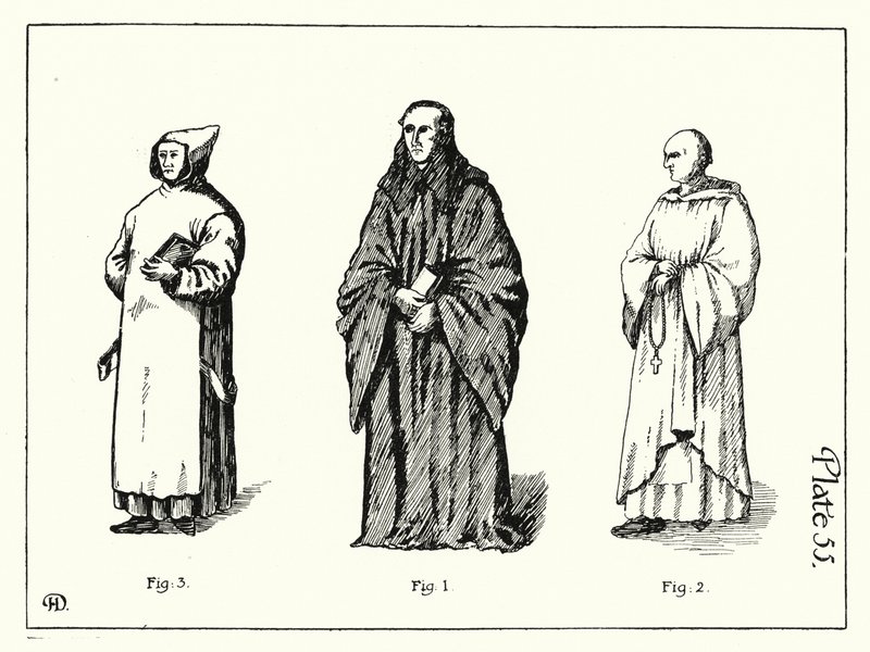 Monastic Orders by English School