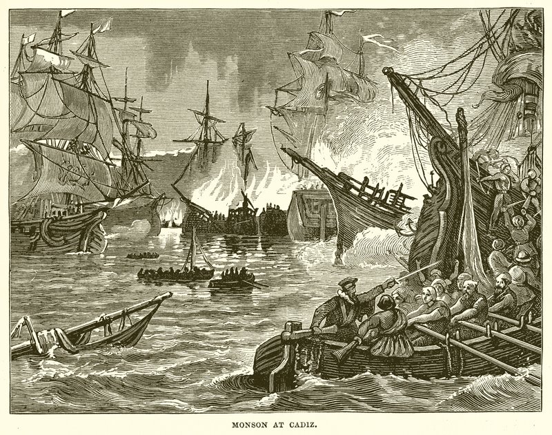 Monson at Cadiz by English School