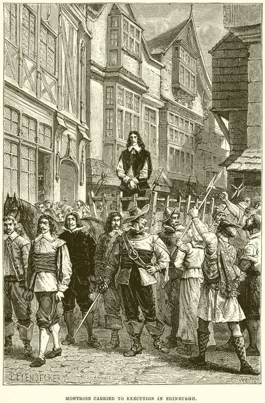 Montrose Carried to Execution in Edinburgh by English School