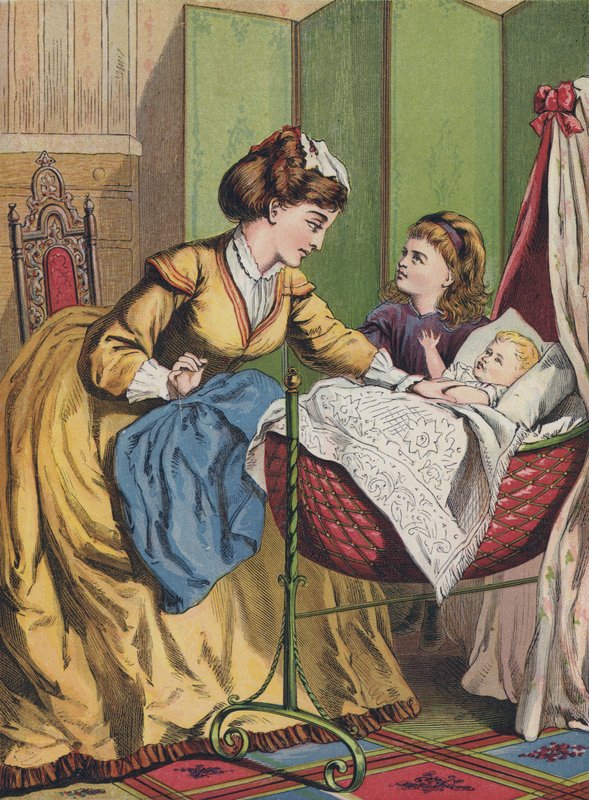 Mother and Baby by English School