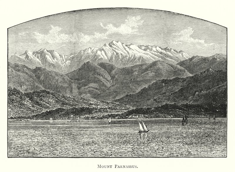 Mount Parnassus by English School