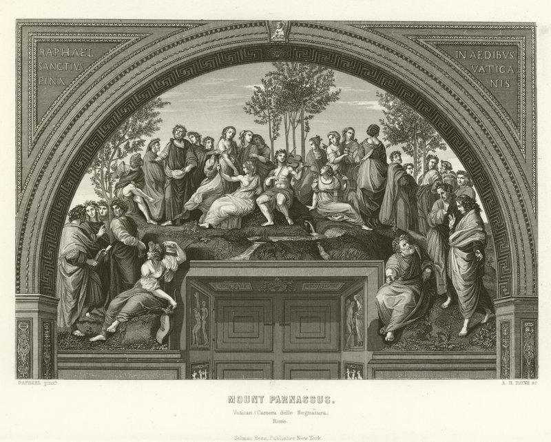 Mount Parnassus by English School