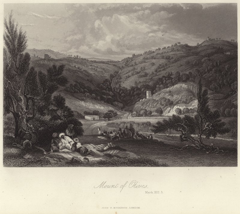 Mount of Olives by English School