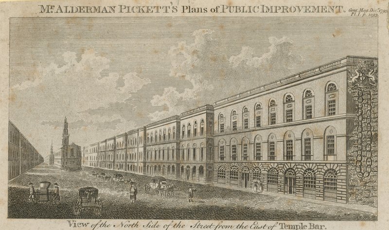 Mr Alderman Picketts Plans of Public Improvement by English School
