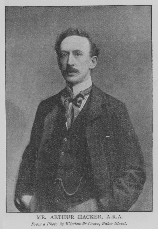 Mr Arthur Hacker, ARA by English School