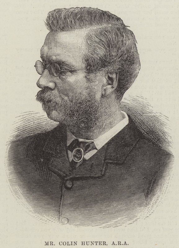 Mr Colin Hunter, ARA by English School