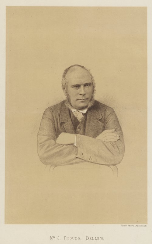 Mr J Froude Bellew (litho) by English School