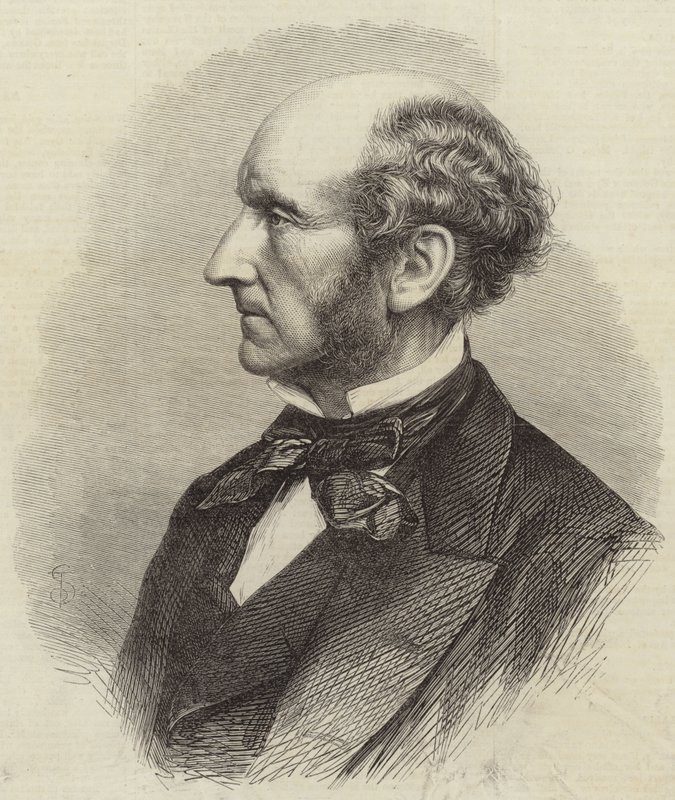 Mr. John Stuart Mill by English School