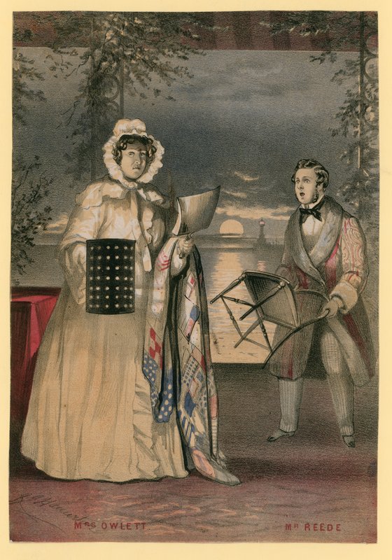 Mrs Owlett and Mr Reede by English School