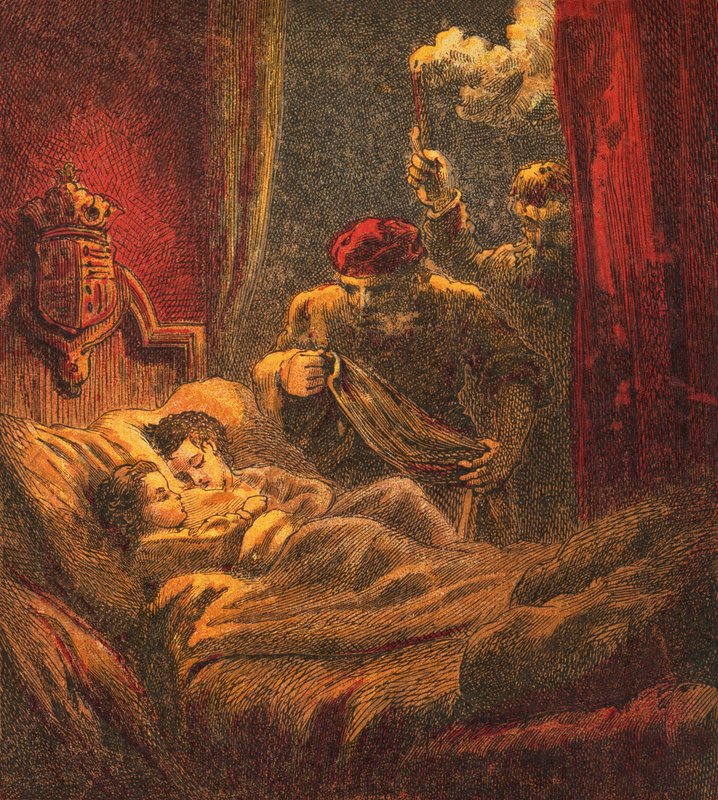 Murder of the Little Princes by English School