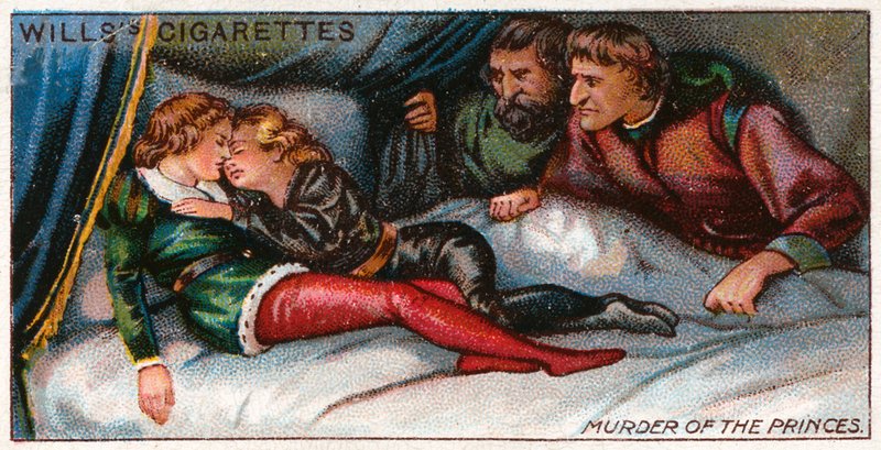 Murder of the Princes in the Tower by English School
