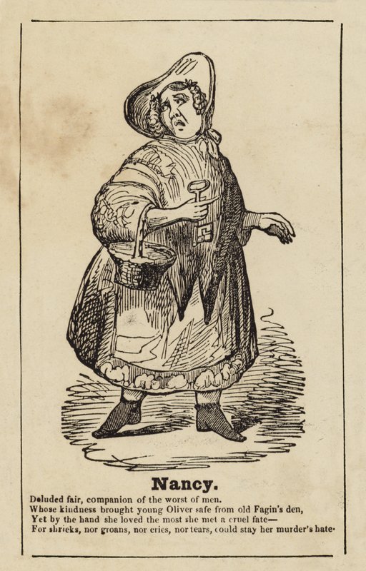 Nancy from Oliver Twist by English School