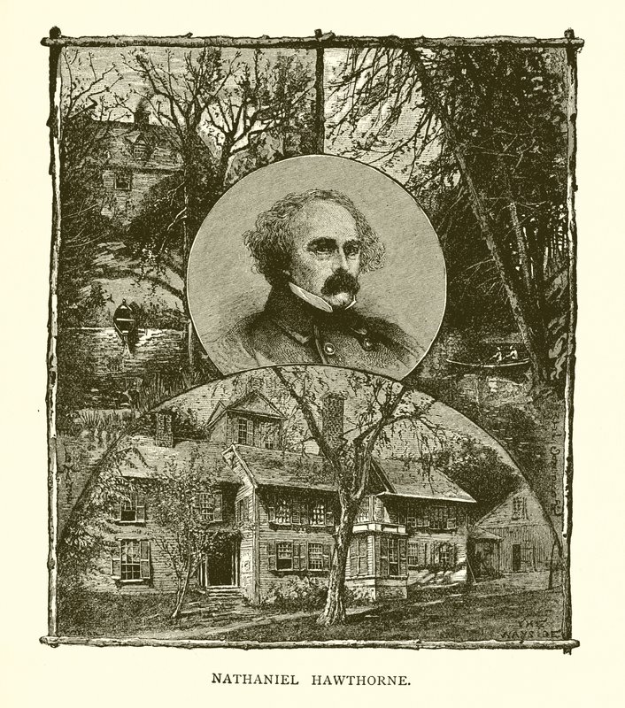 Nathaniel Hawthorne by English School