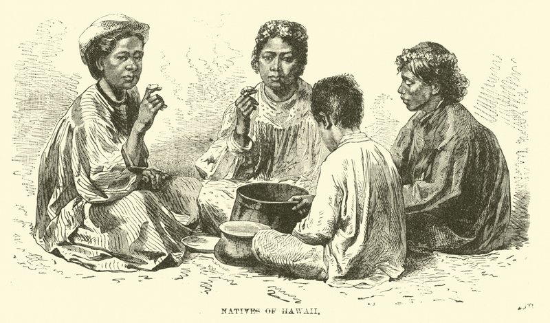 Natives of Hawaii by English School