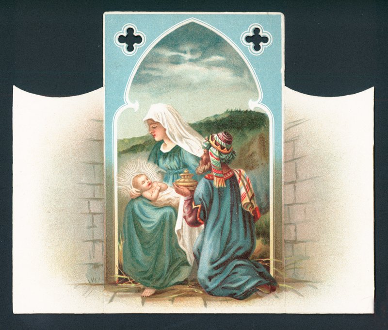 Nativity Scene by English School