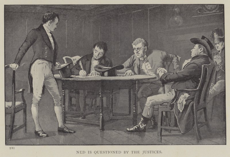 Ned is Questioned by the Justices by English School