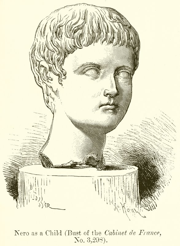 Nero as a Child by English School