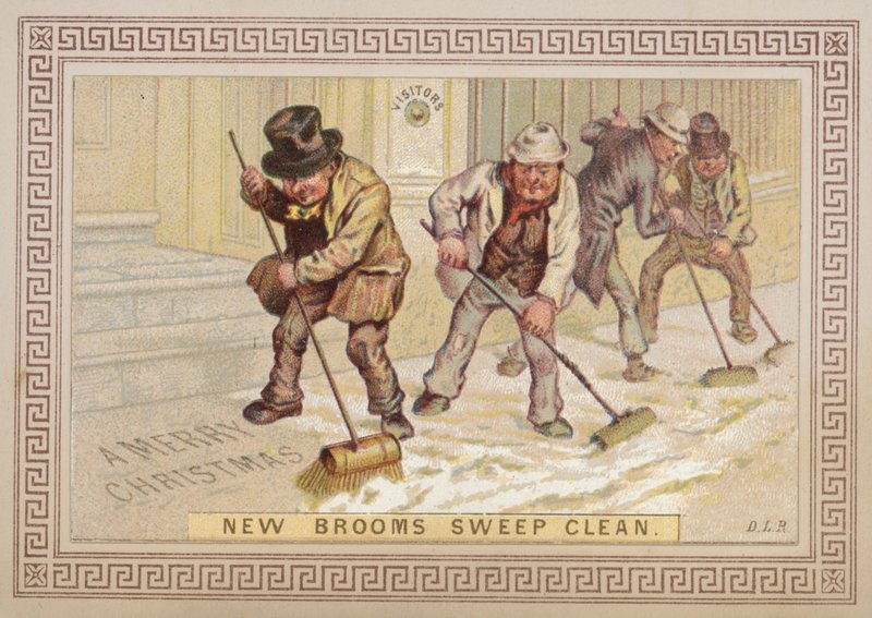 New Brooms Sweep Clean by English School
