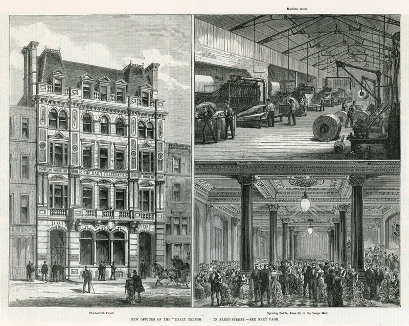 New Offices of the Daily Telegraph by English School