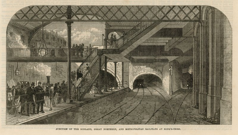 New Works on the Metropolitan Railway by English School