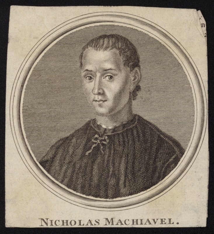 Niccolo Machiavelli by English School