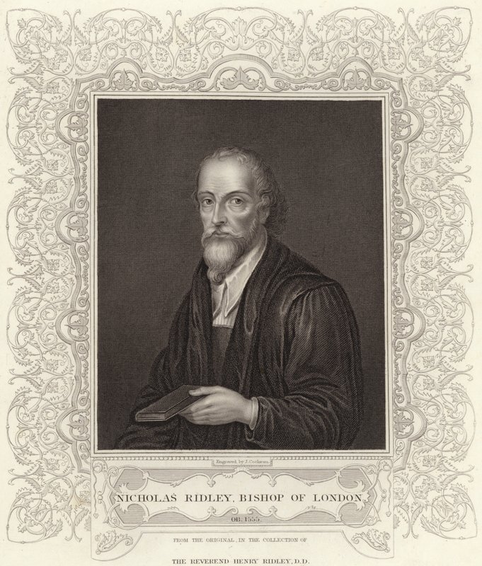 Nicholas Ridley by English School