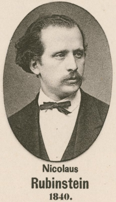 Nicolaus Rubinstein by English School