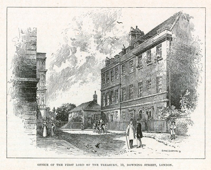No. 10 Downing Street by English School