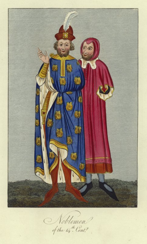 Noblemen of the 14th Century by English School