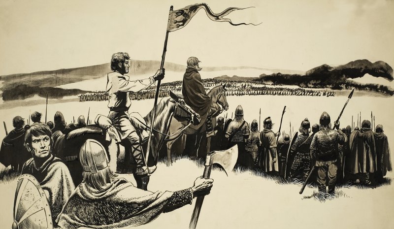 Norman Invasion by English School