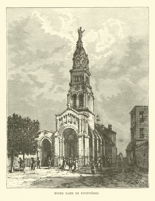 Notre Dame of Fourvière by English School