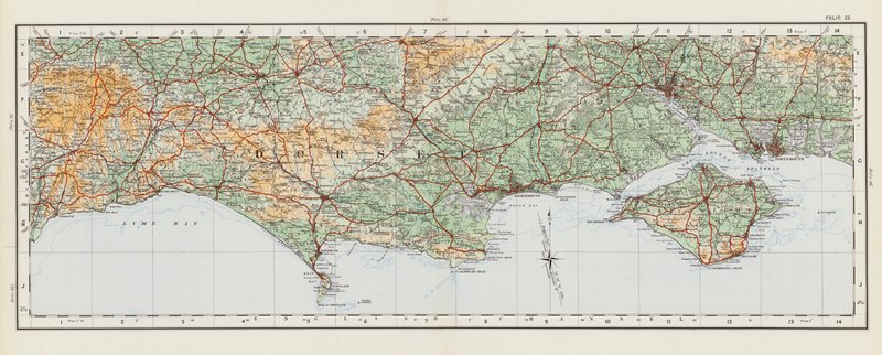 OS map by English School