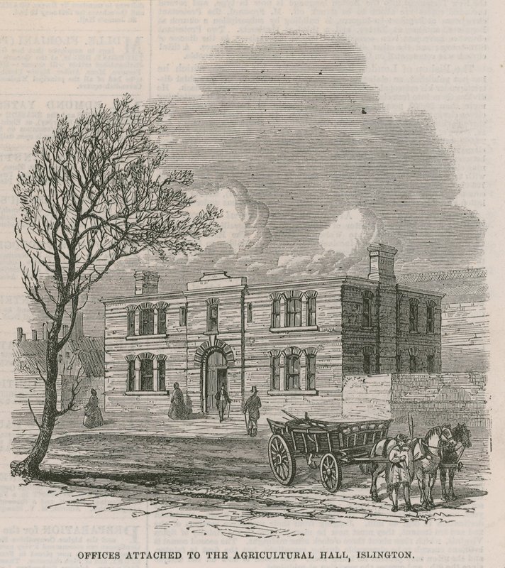 Offices Attached to the Agricultural Hall by English School