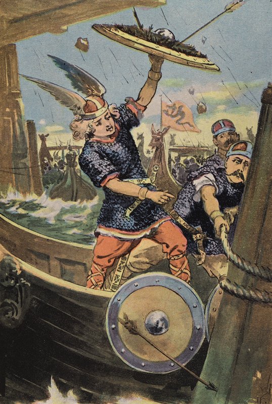 Olaf at London Bridge by English School