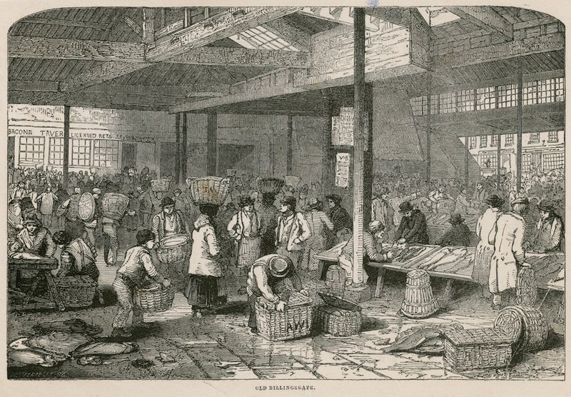 Old Billingsgate by English School
