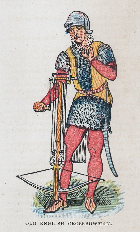 Old English crossbowman by English School