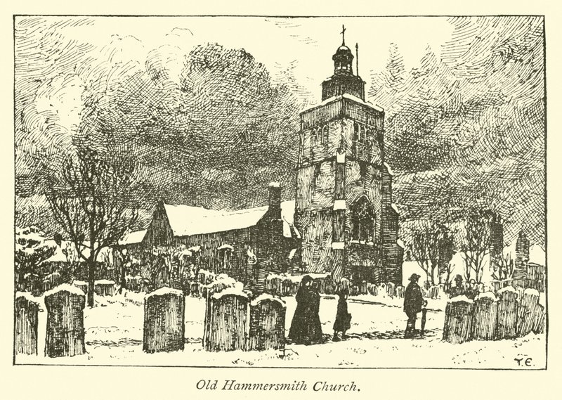 Old Hammersmith Church by English School