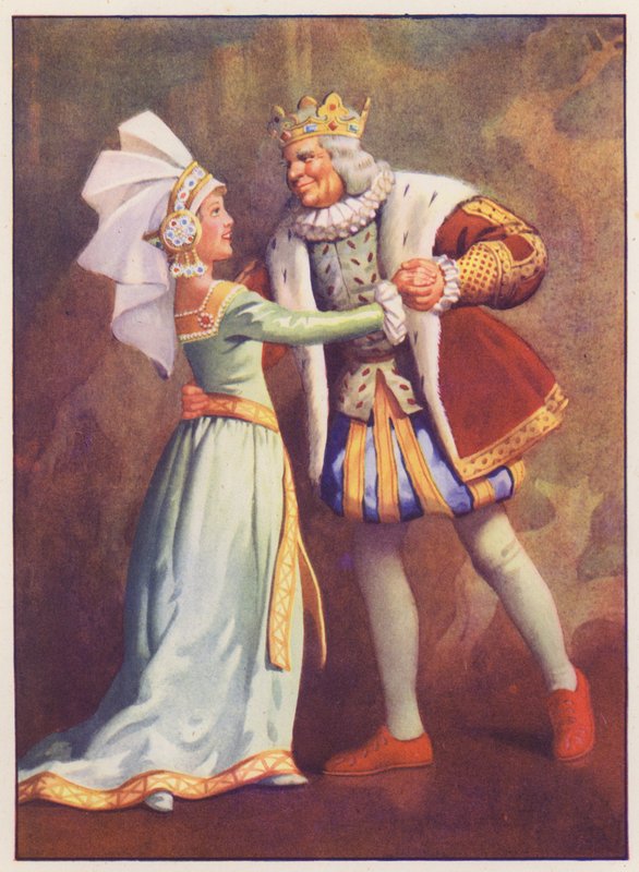 Old King Cole and Cinderella by English School