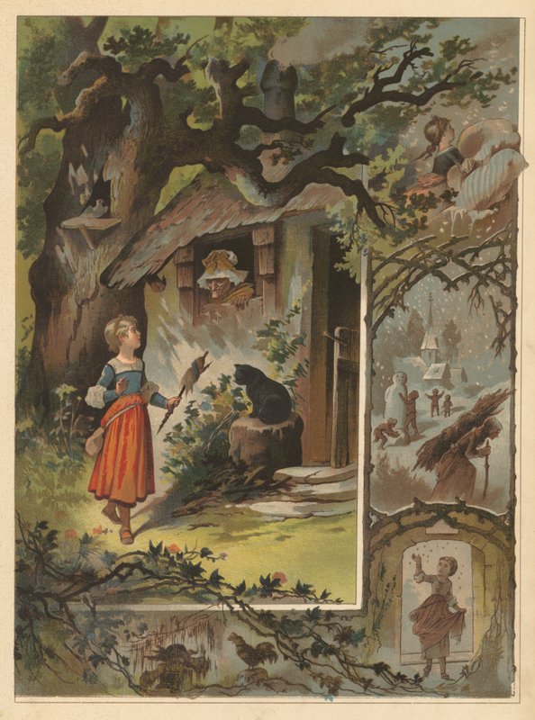 Old Mother Goose by English School