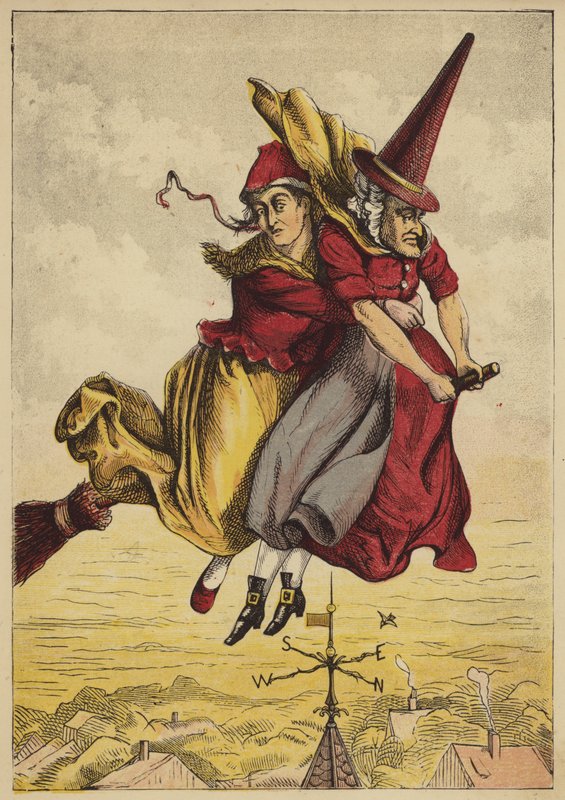 Old Mother Goose by English School