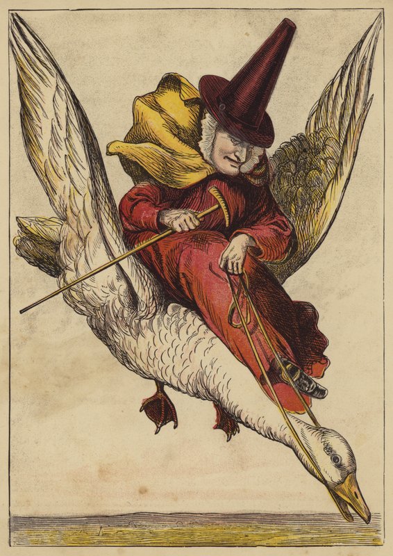 Old Mother Goose by English School