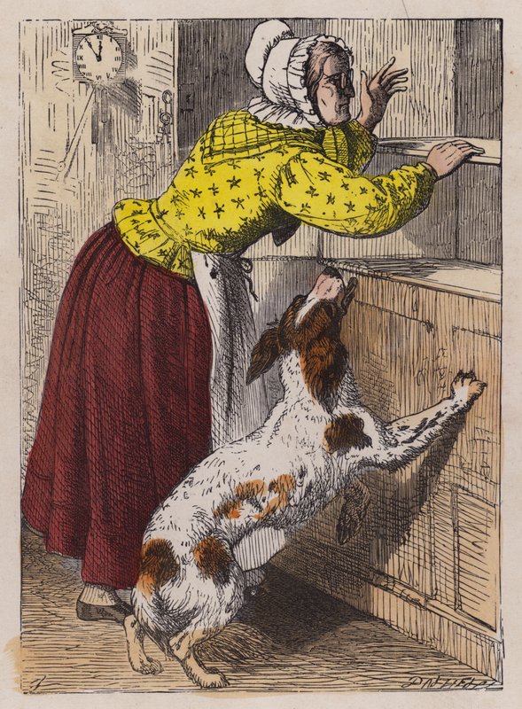 Old Mother Hubbard by English School