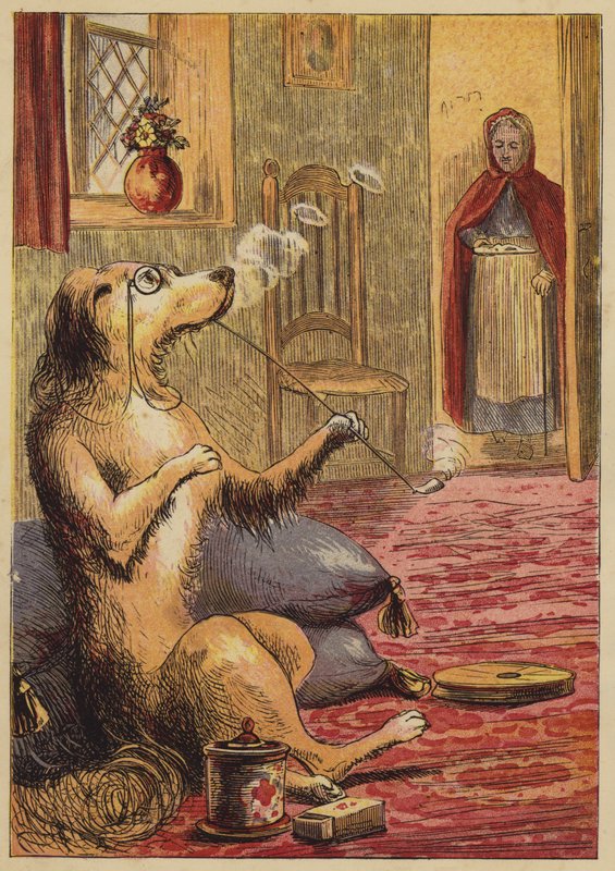 Old Mother Hubbard by English School