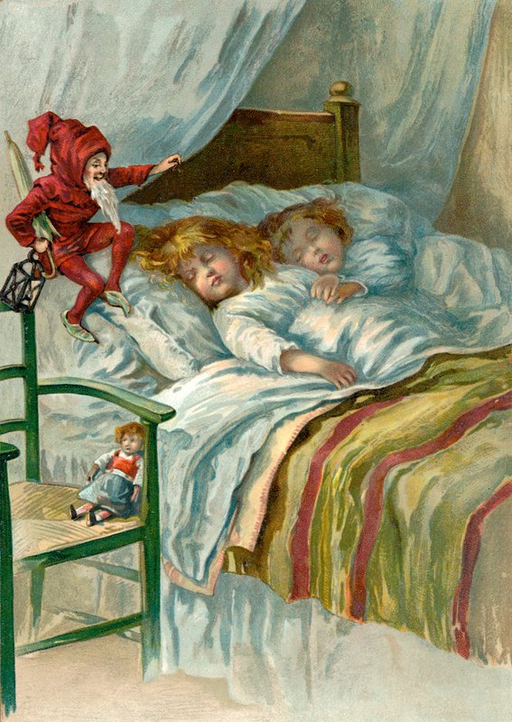 Ole Luk-Oie and the Children by English School