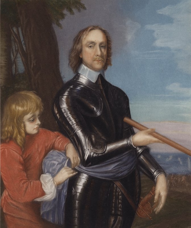 Oliver Cromwell by English School