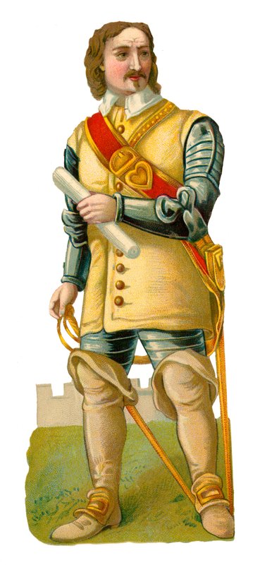 Oliver Cromwell by English School