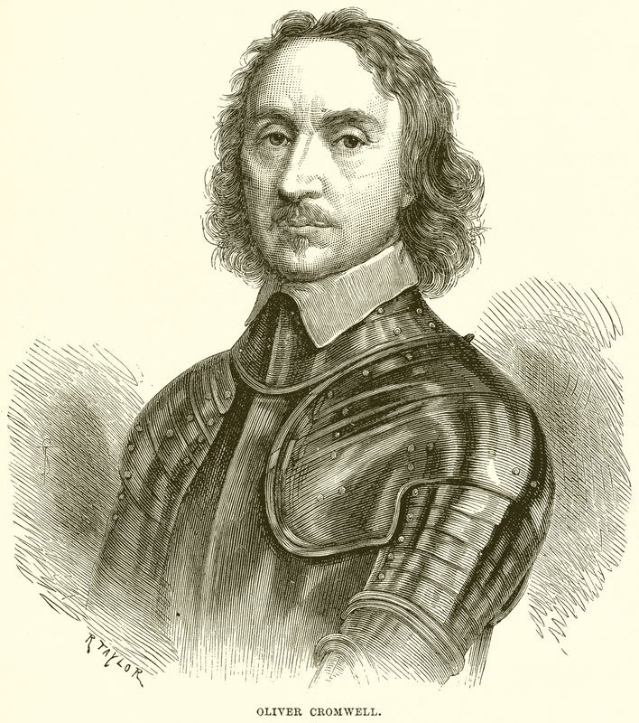 Oliver Cromwell by English School
