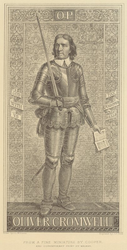 Oliver Cromwell by English School
